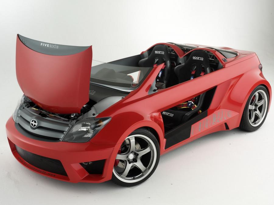  Scion xA Speedster by Five Axis 2005 года  (фото 11 из 24)